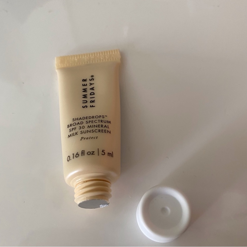 💜 Summer Fridays Shade Drops Broad Spectrum SPF 30 Mineral Milk Sunscreen